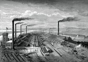 Les usines de fer et d