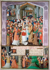 Le mariage de Blanche et Fernando, 1269, 15e siècle - Unbekannt