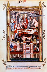 Le martyre de Saint Denis, 1317