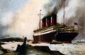 Le paquebot RMS Berengaria