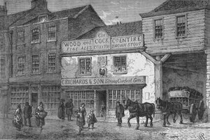 Le vieux Cock Tavern, 4 Tothill Street, Westminster, Londres, 1875-1878 - Unbekannt
