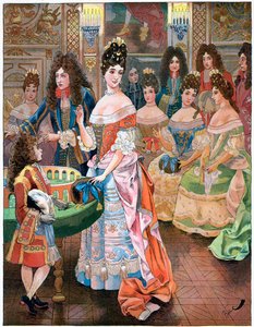 La vieillesse de Louis XIV, vers les années 1920 - Unbekannt