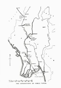 Les opérations de la Force Viper, Birmanie, Seconde Guerre mondiale, 1942-1943, 1944 - Unbekannt