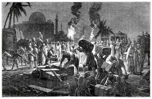 La route terrestre, Boulak, Égypte, 1900 - Unbekannt