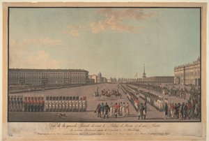 Le défilé devant le Palais d