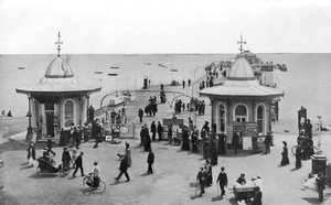 La jetée, Worthing, West Sussex, vers 1900-1920