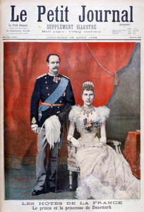 Le prince et la princesse du Danemark, 1896 - Unbekannt