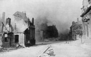 Les ruines de Cambrai, France, Première Guerre mondiale, 1918 - Unbekannt
