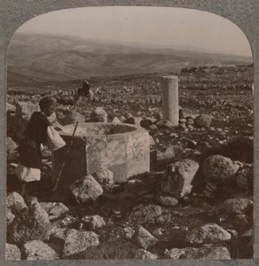 Les ruines de Tekoa, vers 1900 - Unbekannt
