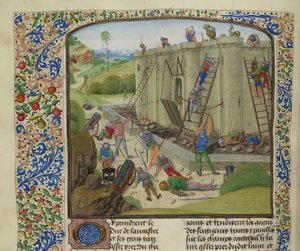 Le siège de Brest, 1386, vers 1470-1475