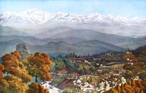 Les neiges de Jalapahar, Darjeeling, Inde - Unbekannt