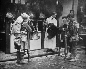 Les soldats en tant que pères de famille, 1915 - Unbekannt
