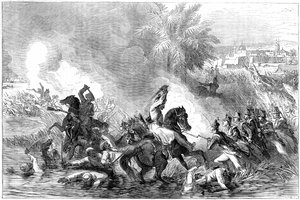 La sortie de la garnison de Jalalabad, Afghanistan, 1842 - Unbekannt