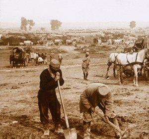 La gare, Bray-sur-Somme, nord de la France, vers 1914-1918 - Unbekannt