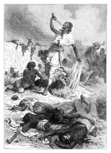 Le suicide de Théodore, Magdala, Éthiopie, fin du 19e siècle - Unbekannt
