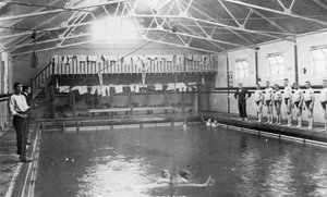 La piscine, établissement de formation de la Royal Navy, Shotley, Suffolk, 1936 - Unbekannt