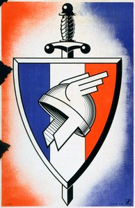 Le symbole de la Légion des volontaires français, 1941-1944
