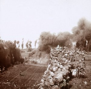 La prise de Bezonvaux par les Allemands, Verdun, nord de la France, vers 1916-1918 - Unbekannt