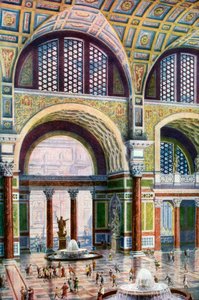Le tepidarium des thermes de Caracalla, Rome, Italie, 1933-1934 - Unbekannt