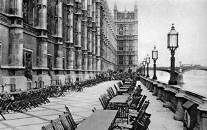 La terrasse de la Chambre des communes, Londres, 1926-1927 - Unbekannt