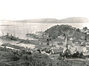 La ville et le port, Port Chalmers, Nouvelle-Zélande - Unbekannt