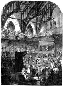 Le procès du Dr Sacheverel, XVIIIe siècle XIXe siècle - Unbekannt