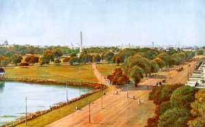 La vue de Chowringhee, Calcutta, Inde, début du 20ème siècle - Unbekannt