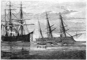 Le naufrage du HMS Vanguard
