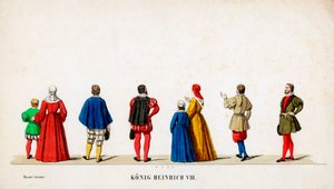 Costumes de théâtre pour la pièce de Shakespeare, Henry VIII - Unbekannt