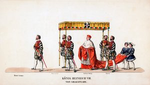 Costumes de théâtre pour la pièce de Shakespeare, Henry VIII, 19ème siècle - Unbekannt