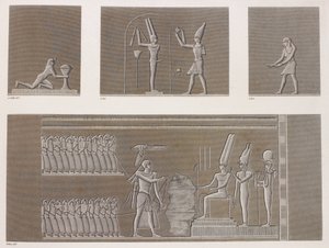 Thèbes : Karnak (gros plan) - Unbekannt