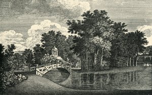 Les jardins de West Wycombe Park, Buckinghamshire, milieu du XVIIIe siècle - Unbekannt