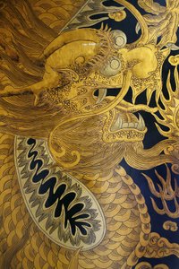 Porte du temple Thian Hock Keng, Singapour