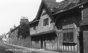 Cottages Thomas Becket, Tarring, Worthing, West Sussex, vers 1900-1920 - Unbekannt