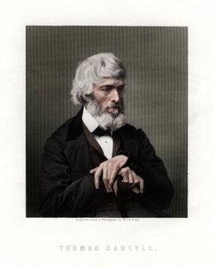 Thomas Carlyle, essayiste, satiriste et historien écossais, milieu-fin 19e siècle - Unbekannt