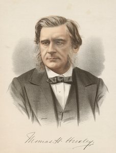 Thomas Henry Huxley, biologiste anglais, vers 1880 - Unbekannt