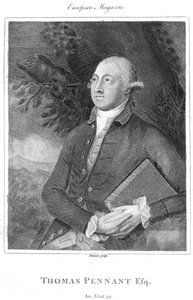 Thomas Pennant, naturaliste et voyageur britannique du 18ème siècle, c1840 - Unbekannt