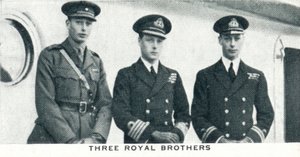 Trois frères royaux, 1920-1937
