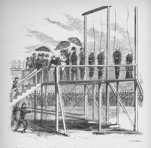 Trois hommes et une femme pendus pour l
