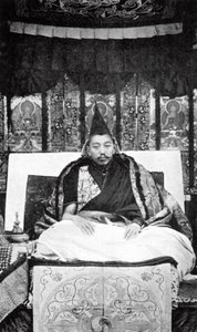 Thubten Gyatso 1876-1933, le 13ème Dalaï Lama du Tibet, c1910 - Unbekannt