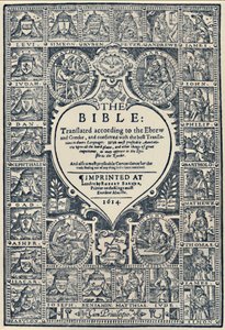 Page de titre de la Bible de Genève, 1614, 1947 - Unbekannt
