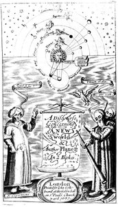 Page de titre de A Discourse Concerning a New World & Another Planet par John Wilkins, 1683 - Unbekannt