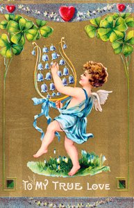 À mon véritable amour, carte de Saint-Valentin américaine, vers 1910 - Unbekannt