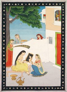 Toilette de Radha, vers 1810-1820 - Unbekannt