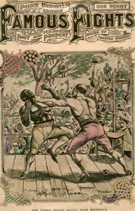 Deuxième combat de Tom Cribb avec Molineaux, 1811 fin 19e ou début 20e siècle - Unbekannt