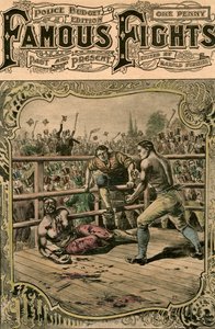 Deuxième combat de Tom Spring avec Jack Langan, 1824 fin 19ème ou début 20ème siècle - Unbekannt