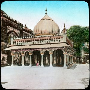 Tombe de Nizamuddin Auliya, Delhi, Inde, fin du 19e ou début du 20e siècle