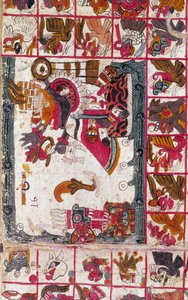 Tonalamatl Aubin, Folio 16, 15ème siècle - Unbekannt