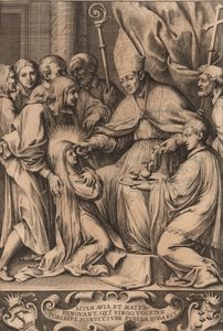 Toribio Alfonso Mogrovejo confirme Rose de Lima, 1670 - Unbekannt