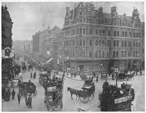 Coin de Tottenham Court Road, Londres, c. 1903 - Unbekannt